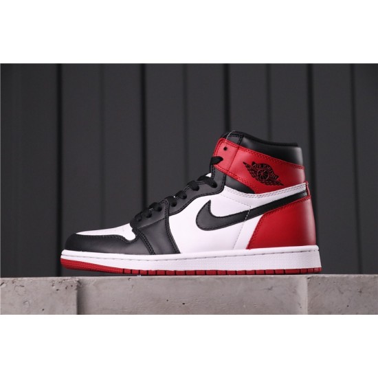 Air Jordan 1 Black Toe 555088-125 Černá Červená Bílá