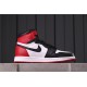 Air Jordan 1 Black Toe 555088-125 Černá Červená Bílá