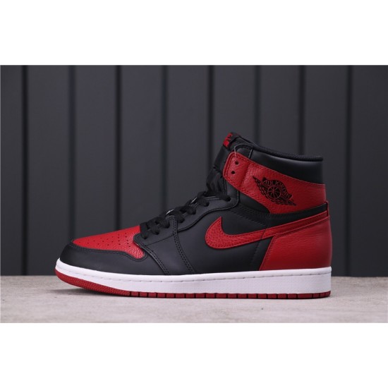 Air Jordan 1 Bred 555088-001 červená černá