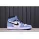 Air Jordan 1 High OG University Blue 555088-134 Modrý