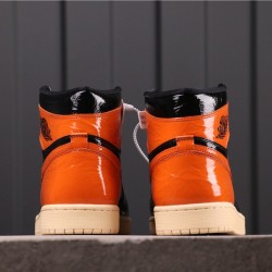 Air Jordan 1 "Shattered Backboard 3.0" 555088-028 Černá Oranžová