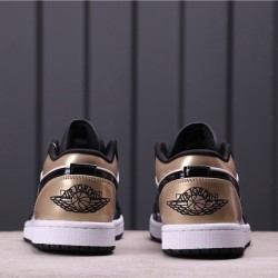 Air Jordan 1 Low "Gold Toe" CQ9447-700 černé Zlato