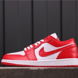 Air Jordan 1 Low "Gym Red" 553558-611 červená Bílá