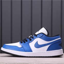 Air Jordan 1 Low "Game Royal" 553558-124 Modrá Bílá