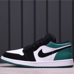 Air Jordan 1 Low "Mystic Green" 553558-113 tmavě Zelená Bílá černá