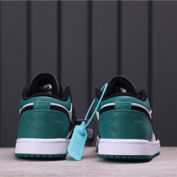 Air Jordan 1 Low "Mystic Green" 553558-113 tmavě Zelená Bílá černá