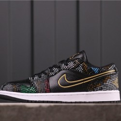 Air Jordan 1 Low "BHM" CW5580-001 hnědá černá