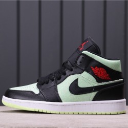 Air Jordan 1 Mid "Barely Colt" CV5276-003 Zelená černá