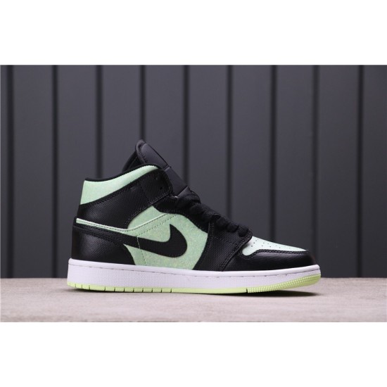 Air Jordan 1 Mid Barely Colt CV5276-003 Zelená černá