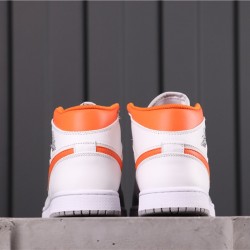 Air Jordan 1 Mid "EQUALITY" CW7591-100 Bílá Šedá Oranžová