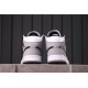 Air Jordan 1 Mid Light Smoke Grey 554724-092 šedá Bílá černá