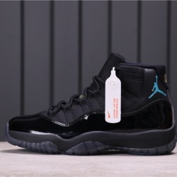 Air Jordan 11 GS "Gamma Blue" 378037-006 Všechno černé