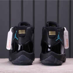 Air Jordan 11 GS "Gamma Blue" 378037-006 Všechno černé