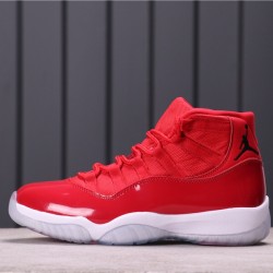 Air Jordan 11 "Gym Red" 378037-623 červená Bílá