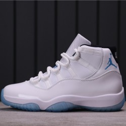 Air Jordan 11 "Legend Blue" 378037-117 Bílá Modrá