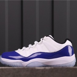 Air Jordan 11 Low "Concord" AH7860-100 Bílá Modrá