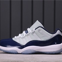 Air Jordan 11 Low "Georgetown" 528895-007 šedá Modrá