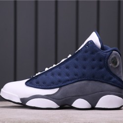 Air Jordan 13 "Flint" 414571-404 Modrá Bílá