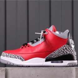 Air Jordan 3 "Red Cement" CK5692-600 červenošedá