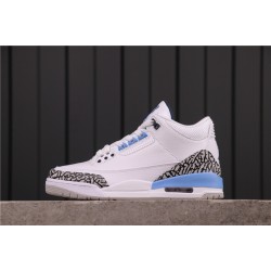 Air Jordan 3 "UNC" CT8532-104 Bílá Modrá