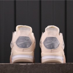 OFF-WHITE x Air Jordan 4 "Sail" SP CV9388-100 Růžová Bílá