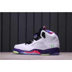 Air Jordan 5 "Alternate Bel-Air" DB3335-100 White Purple Black