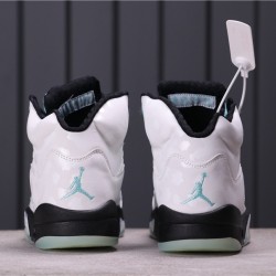 Air Jordan 5 "Island Green" CN2932-100 White Blue Black