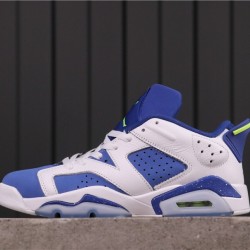 AIR Jordan 6 Low "Ghost Green" 768881-106 Bílá Modrá