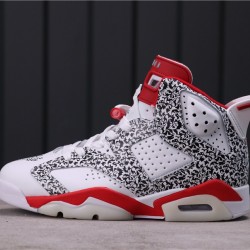 Air Jordan 6 CZ6506-122 Stříbrná Bílá červená