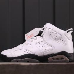 Air Jordan 6 GS "Alligator" 384665-110 Bílá černá