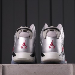 Air Jordan 6 GS "VALENTINE'S DAY" 543390-009 Stříbrná růžová