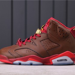 Air Jordan 6 "Hare" CT4954-110 hnědá červená