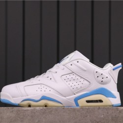 Air Jordan 6 Low "University Blue" 304401-141 Bílá Modrá