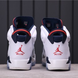 Air Jordan 6 "Tinker" 384664-104 Bílá šedá