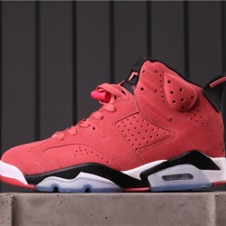 Air Jordan 6 x Aleali May CT4954-116 červená Bílá