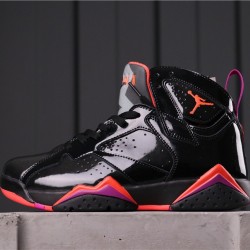 Air Jordan 7 "Black Patent Leather" 313358-006 Černá červená