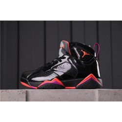 Air Jordan 7 "Black Patent Leather" 313358-006 Černá červená