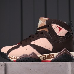 Patta x Air Jordan 7 AT3375-200 Dark Hnědá růžová