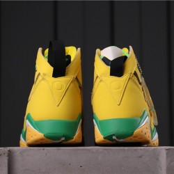 Patta x Air Jordan 7 OG SP "Oregon Ducks" AT3375-300 žlutozelená