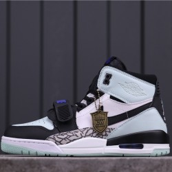 Air Jordan Legacy 312 "Black / White Igloo" AV3922-013 Bílá Modrá Černá