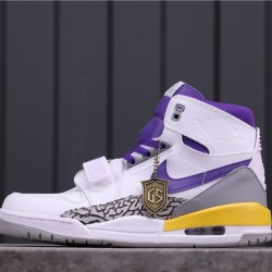 Air Jordan Legacy 312 "Lakers" AV3922-157 Bílá Šedá Žlutá