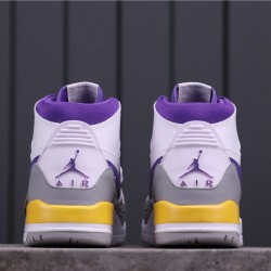 Air Jordan Legacy 312 "Lakers" AV3922-157 Bílá Šedá Žlutá