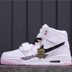 Air Jordan Legacy 312 NRG "Black Pink" AT4040-106 White Black