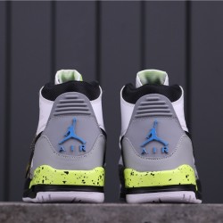 Air Jordan Legacy 312 "Storm Blue" AQ4160-107 Bílá Černá Zelená