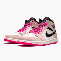 Dámské/Pánské Nike Jordan 1 Mid Crimson Tint 852542-801 obuv