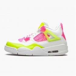 Dámské/Pánské Nike Jordan 4 Retro White Lemon Pink CV7808-100 obuv