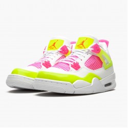 Dámské/Pánské Nike Jordan 4 Retro White Lemon Pink CV7808-100 obuv