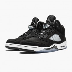 Dámské/Pánské Nike Jordan 5 Oreo 2021 Black White Cool Grey CT4838-011 obuv