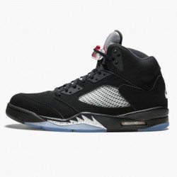 Dámské/Pánské Nike Jordan 5 Retro Black 845035-003 obuv
