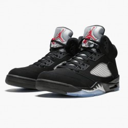 Dámské/Pánské Nike Jordan 5 Retro Black 845035-003 obuv